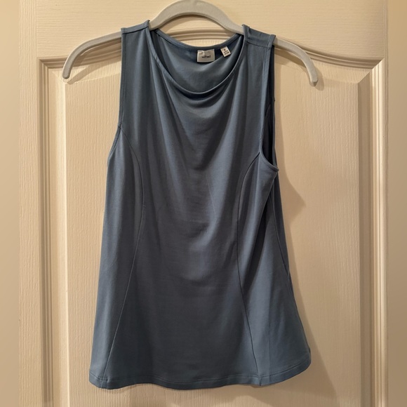 Aritzia Wilfred Women's Flute Top in Blue Medium NWT - Picture 7 of 11